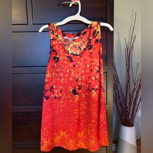 Racerback blouse top